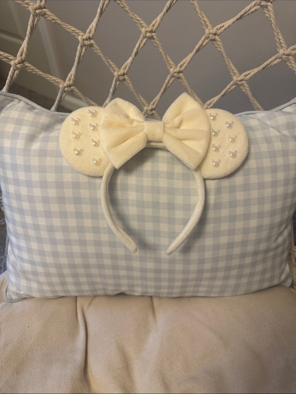 Pearl accented Minnie headband